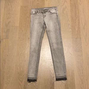 Grey wash jeans